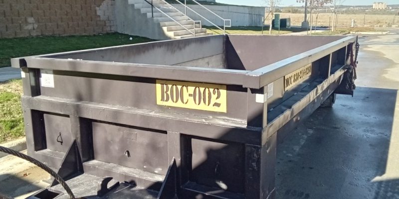 Concrete Breakout Containers in San Antonio, Texas